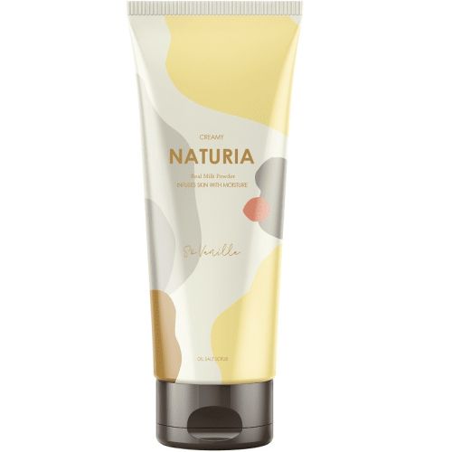 Naturia Creamy Oil Salt Scrub So Vanilla Скраб для тела с ароматом ванили 250г