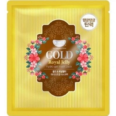 Petitfee Koelf Gold & Royal Jelly Mask Pack Гидрогелевая маска для лица с мёдом 1шт