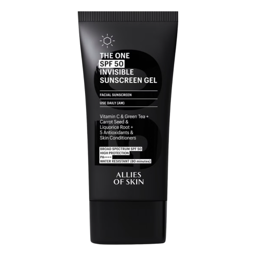 Allies Of Skin The One SPF 50 Invisible Sunscreen Gel  Невидимый солнцезащитный гель SPF50 50 мл