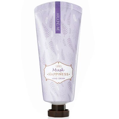 Welcos Around Me Happiness Hand Cream Musk Крем для рук с мускусом для сухой кожи рук 60г