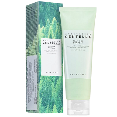 SKIN1004 Madagascar Centella Tea-Trica BHA Foam Антибактериальная пенка с BHA кислотой 125 мл УЦЕНКА