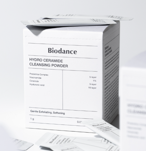 Увлажняющая энзимная пудра с церамидами Biodance Hydro Ceramide Cleansing Powder 30шт*1гр