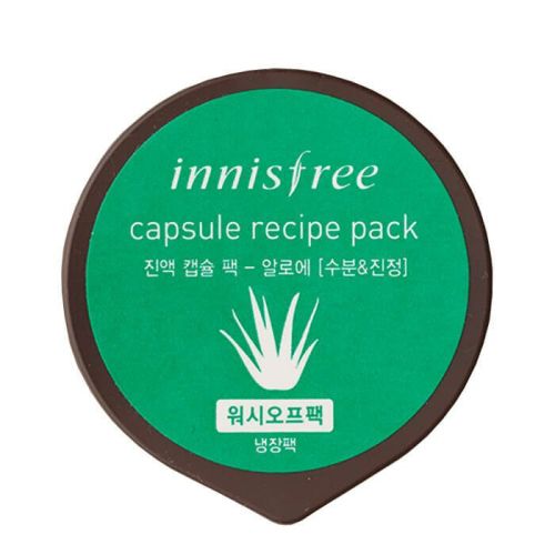 Innisfree Capsule Recipe Pack Aloe Капсульная маска для лица с экстрактом алоэ 10мл