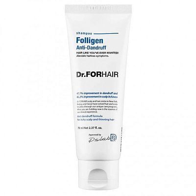 Dr.Forhair Folligen Anti-dandruff Shampoo Шампунь против перхоти 70 мл