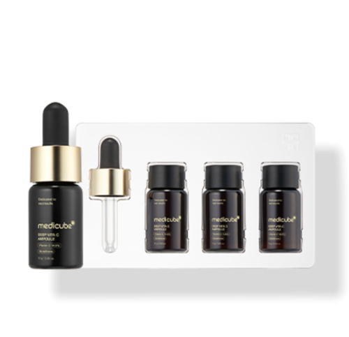 Осветляющая сыворотка с 14,5% витамином С Medicube Deep Vita C Ampoule 3шт по 10мл