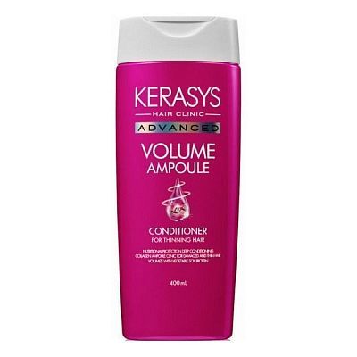 Kerasys Advanced Volume Ampoule Ампульный кондиционер с коллагеном для объема волос 400 мл