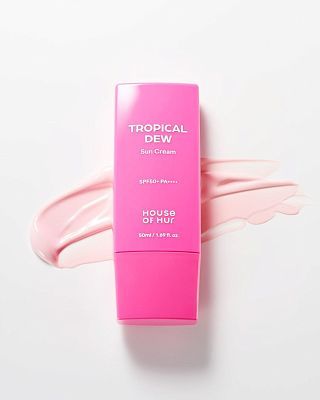 Лёгкий солнцезащитный крем с тропическими фруктами House of Hur Tropical Dew Sun Cream 50мл