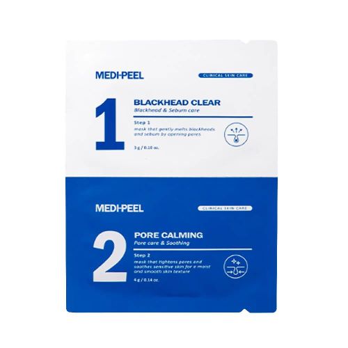 Medi-Peel Super 9 Plus Blackhead Out Nose Pack Двухступенчатая маска от чёрных точек 3г+3г УЦЕНКА