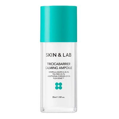 Успокаивающая ампула с центеллой SKIN&LAB Tricicabarrier Calming Ampoule 35 мл УЦЕНКА