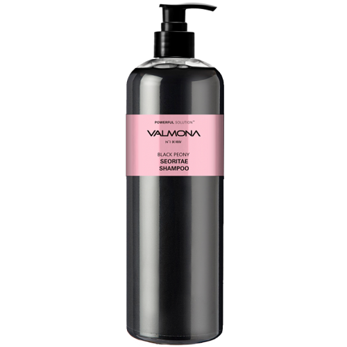 Valmona Powerful Solution Black Peony Seoritae Shampoo Шампунь против выпадения волос 480мл