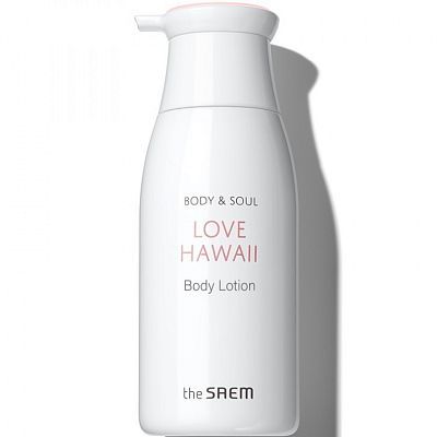 The Saem Body & Soul Love Hawaii Body Lotion Увлажняющий лосьон для тела c тропическим ароматом 300м