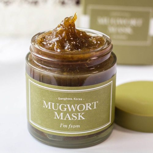 I'm from Mugwort Mask Очищающая маска с полынью для проблемной кожи 110г фото 2