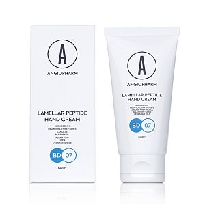 Ламеллярный крем для рук с пептидами Ангиофарм Lamellar Peptide Hand Cream 50 мл