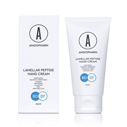 Ламеллярный крем для рук с пептидами Ангиофарм Lamellar Peptide Hand Cream 50 мл