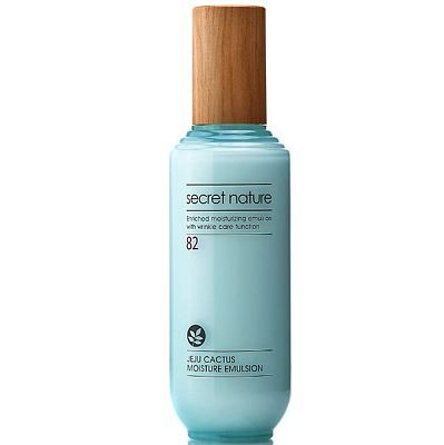 Secret Nature Jeju Cactus Moisture Emulsion Разглаживающая эмульсия с кактусом 130мл