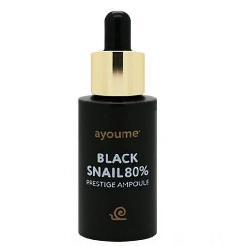 Ayoume Black Snail Prestige Ampoule Ампульная сыворотка с муцином черной улитки 30мл(Уценка)