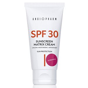 Ангиофарм Sunscreen Matrix Cream Солнцезащитный крем SPF30 III 50 мл