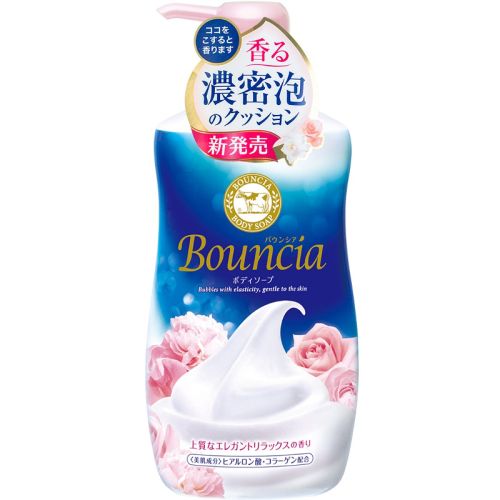 Gyunyu Sekken Bouncia Сливочное жидкое мыло для рук и тела (аромат белого мыла) 550мл