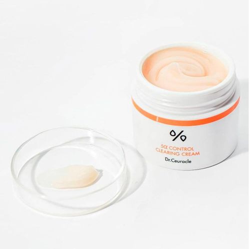 Dr.Ceuracle 5α Control Clearing Cream Лечебный крем для проблемной кожи с пробиотиками 50 г фото 3