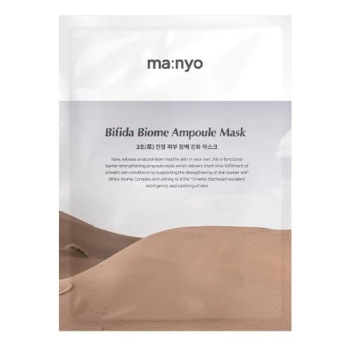 Manyo Factory Bifida Biome Ampoule Mask Тканевая маска с лизатами бифидобактерий 30г