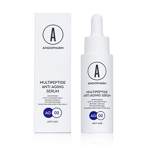 Мультипептидная омолаживающая сыворотка Ангиофарм Multipeptide Anti Aging Serum 30 мл