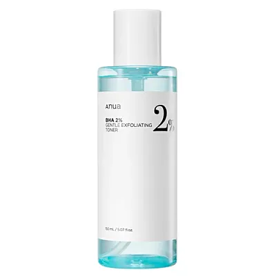 Anua BHA 2% Gentle Exfoliating Toner Мягкий отшелушивающий тонер с салициловой кислотой 150 млУЦЕНКА