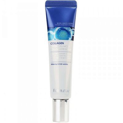 Farmstay Collagen Water Full Moist Rolling Eye Serum Cыворотка вокруг глаз с коллагеном 25мл