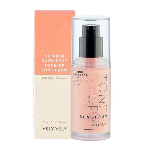 Тонирующая солнцезащитная сыворотка SPF50+ PA++++ Vely Vely Vitamin Dark Spot Tone-Up Sun Serum 30 м