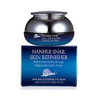 Bergamo Hanhui Snail Skin Refinisher Essential Eye Cream Крем вокруг глаз с муцином улитки 30г