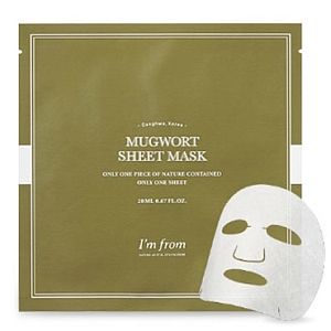 I'm from Mugwort Sheet Mask Тканевая маска с полынью для проблемной кожи 23мл