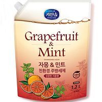 Mukunghwa Grapefruit&Mint Жидкость для мытья посуды с ароматом грейпфрута и душистых трав 1.2л