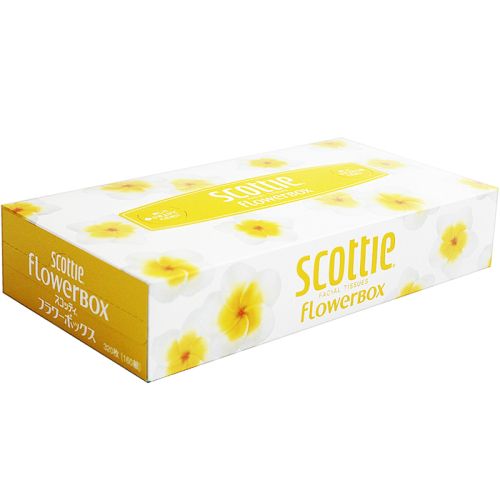 Nepia Scottie Flowerbox Crecia Двухслойные салфетки 160шт
