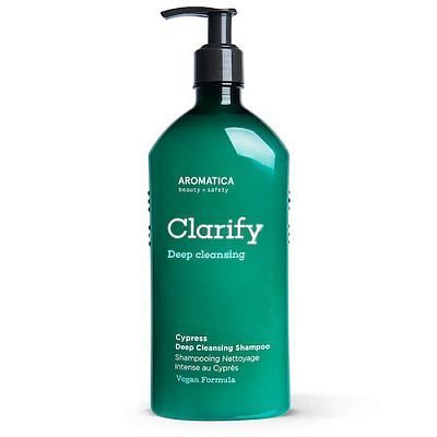 Aromatica Cypress Dust Cleansing Shampoo Бессульфатный глубокоочищающий шампунь 400мл(Уценка)