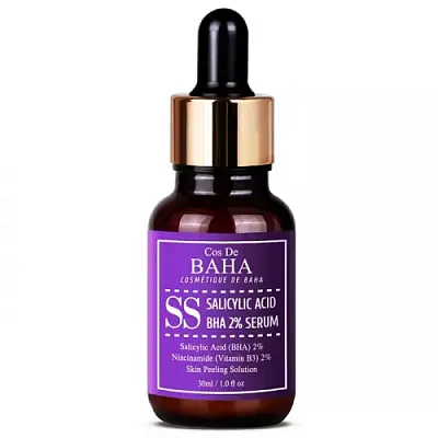 Сыворотка для проблемной кожи с салициловой кислотой 2% Cos De BAHA Salicylic Acid 2% 30 мл УЦЕНКА
