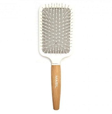 Masil Wooden Paddle Brush Антистатическая расческа для волос