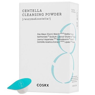 Cosrx Low pH Centella Cleansing Powder Очищающая пудра с экстрактом центеллы 0.4г*30шт