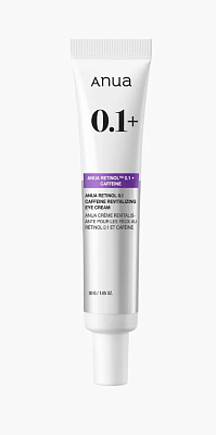 Крем для век с ретинолом 0.1% Anua Retinol 0.1 Caffeine Revitalizing Eye Cream 30г