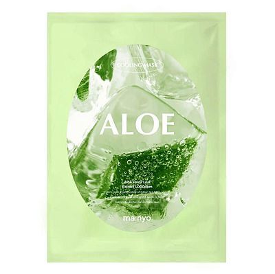 Manyo Aloe Cooling Mask Охлаждающая тканевая маска с алоэ 18мл