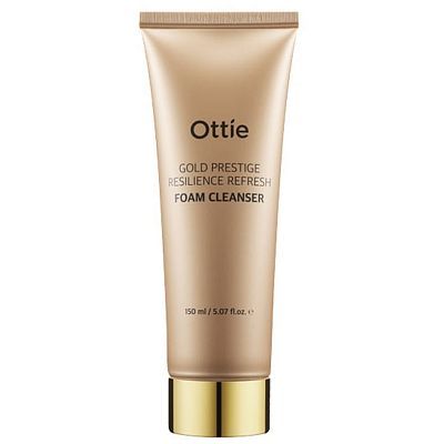 Ottie Gold Prestige Resilience Refresh Foam Cleanser Увлажняющая пенка для упругости кожи 150мл