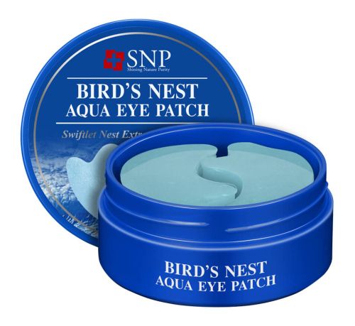 SNP Bird's Nest Aqua Eye Patch Омолаживающие гидрогелевые патчи с ласточкиным гнездом 60шт