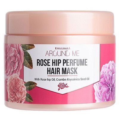 Welcos Around me Rose Hip Perfume Hair Mask Маска для поврежденных волос с шиповником 300мл УЦЕНКА