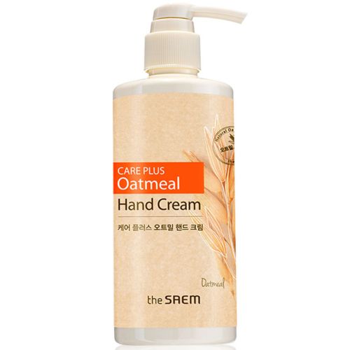 The Saem Care Plus Oatmeal Hand Cream Крем для рук с экстрактом овса 300мл