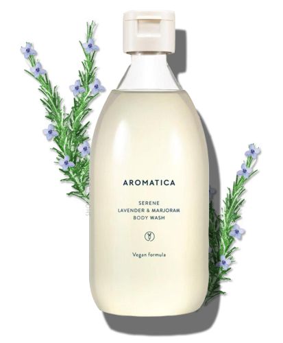 Aromatica Serene Body Wash Lavender & Marjoram Гель для душа с лавандой и майораном 300мл