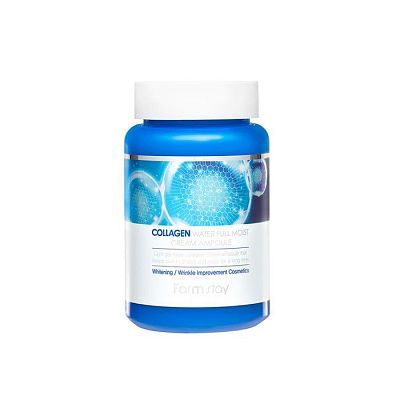 Farmstay Collagen Water Full Moist Cream Ampoule Ампульный крем для лица с коллагеном 250мл