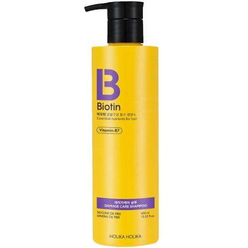 Holika Holika Biotin Damage Care Shampoo Шампунь для поврежденных волос 400мл