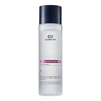 Тонер-бустер с коллагеном CUSKIN Clean-Up Collagen Boosting Toner 200мл