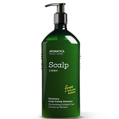 Aromatica Rosemary Scalp Scaling Shampoo Шампунь для укрепления и эластичности с розмарином 250мл