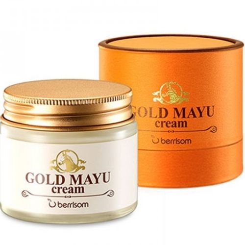 Berrisom Gold Mayu Cream Крем для лица с лошадиным жиром 70г