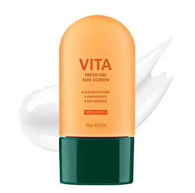 Yeon Vita Fresh Gel Sun Screen Витаминный солнцезащитный гель SPF50+/PA +++ 50 мл