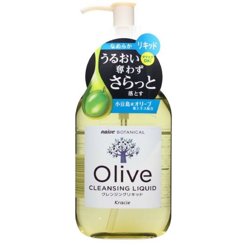 Kracie Naive Botanical Olive Лосьон для удаления макияжа с экстрактом листьев оливы 230мл